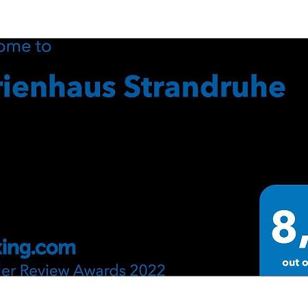 Ferienhaus Strandruhe Dornumersiel Eksteriør bilde